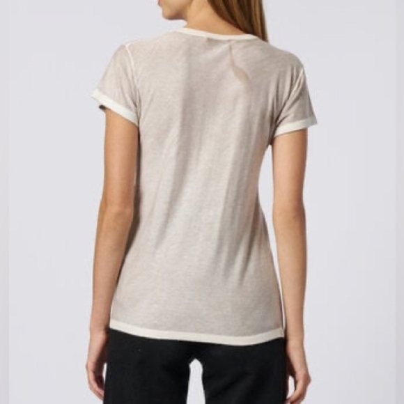 NWT KOKUN SHORT SLEEVE OVERDYE CREWNECK IN OAK - SIZE M - Picture 4 of 13